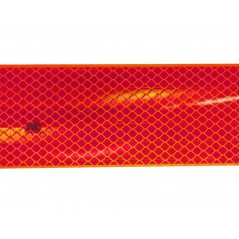 Bande adhésive réflecto rouge     Largeur 55 mm