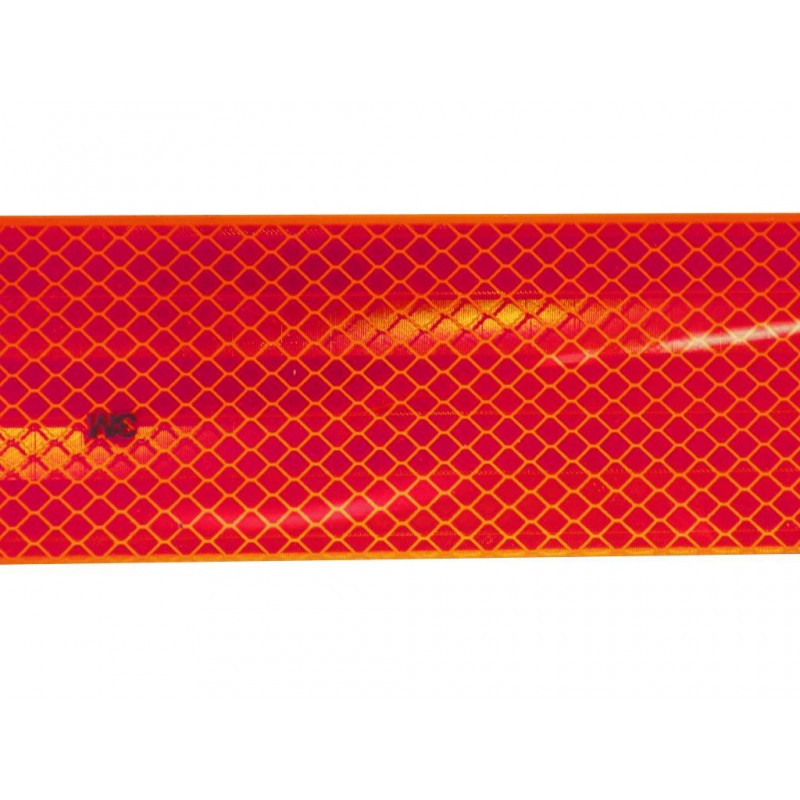 Bande adhésive réflecto rouge     Largeur 55 mm