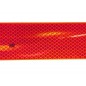 Bande adhésive réflecto rouge     Largeur 55 mm
