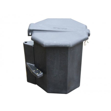 Container avec support coulissant 