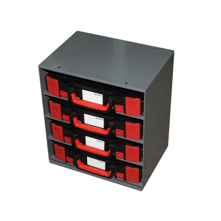 Coffre de rangement 4 malettes WURTH