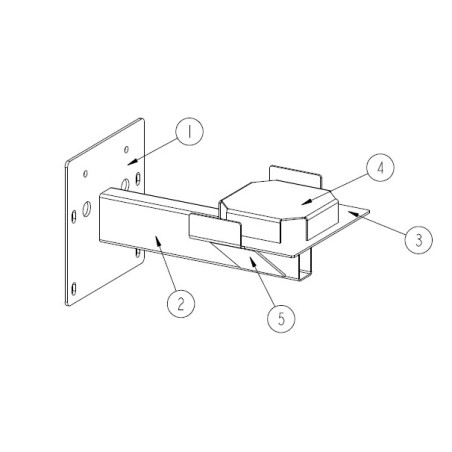 Support vertical d empattement pour chariot gojak 6313