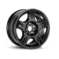 Jante aluminium noire ISUZU 17 pouces + écrous