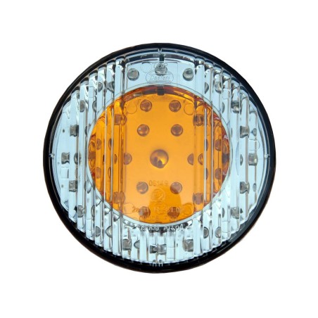 Feu rond à Led D 103 24V veilleuse/stop/clignotant 