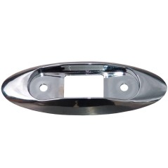 Enjoliveur chromé feu latéral oval "PET"