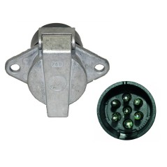 Prise socle 7 broches 24V "N"