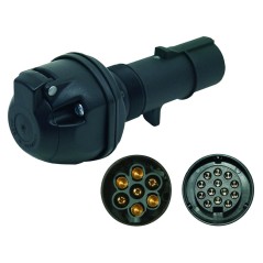 Abaisseur de tension 24V N 7P vers 12V 13P